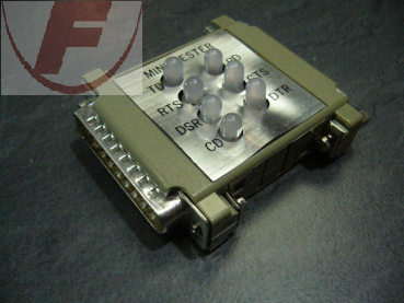 Mini-Tester D-Sub 25pol.- Stecker / Buchse