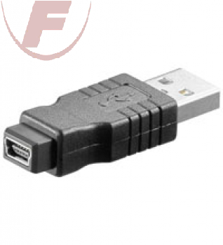 USB Adapter USB 2.0-Stecker (Typ A) > USB 2.0-Mini-Buchse (Typ B, 5-Pin)