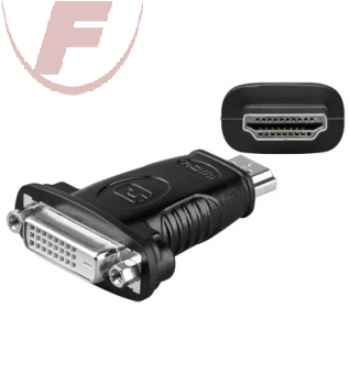 Adapter: HDMI-Stecker / DVI-D (24+1) Buchse