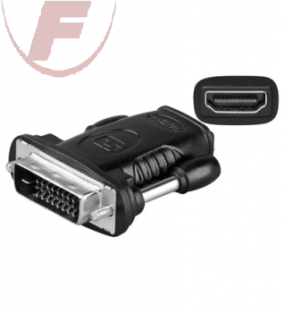 Adapter: HDMI-Buchse / DVI-D (24+1) Stecker