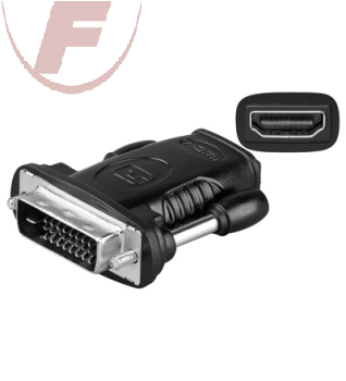 Adapter: HDMI-Buchse / DVI-D (24+1) Stecker