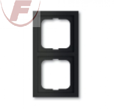 BJ, future® linear Rahmen 2-fach, schwarz matt - 1722-885K