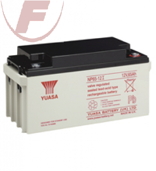 Blei-Gel-Akku 12Volt 65Ah, M5 Gewinde - YUASA NP65-12