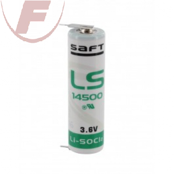 Batterie Lithium AA 3,6 V 2600 mAh  Einzelprint