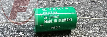 CR1/2AA-CD, Lithium-Batterie, 3 V, Lötpins, axial