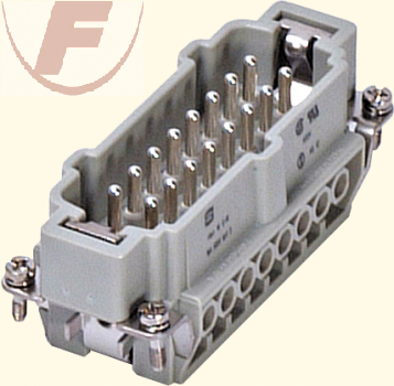 Stifteinsatz HAN 16E-STI-S Schraub - Harting 09330162601