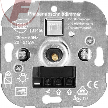 UP Uni.- Phasen abschnittdimmer 20-315W