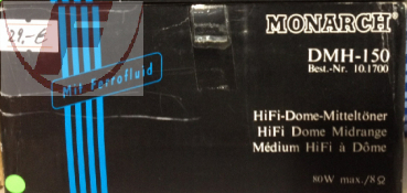 DMH150-8, Mittelton, Kalotten, 80 Watt, 8 Ohm