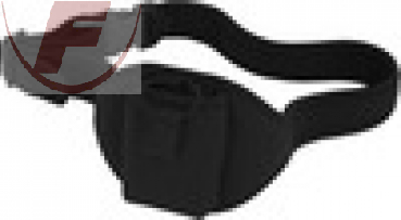 Gürteltasche, schwarz, passend für Funk-Taschensender von MONACOR, IMG Stage Lin