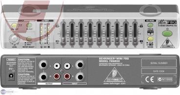 Behringer FBQ-800 9-Band Grafik-Equalizer, 9,5"