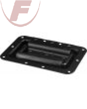 MZF-1015/SW, Tragegriff, schwarzlackiert, 154 x 102 x 20 mm