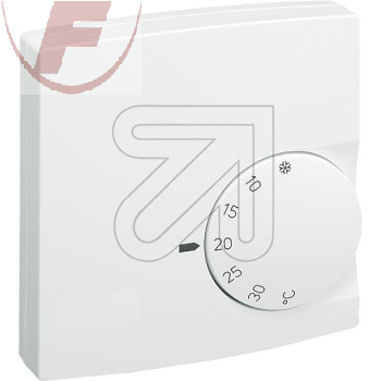 EGB Raumtemperaturregler Standard ohne Schalter 230V/10A reinweiß