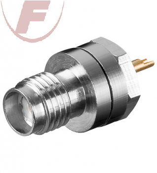 SMA-Buchse mit Einlochbefestigung für RG 174/U Kabel