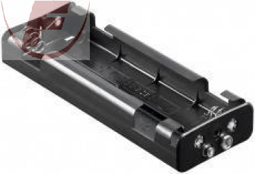 C (Baby), Batteriehalter für 6 Zellen, Druckknopf