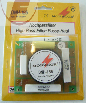 DNH-185, Mono-Hochpass für 8 Ohm