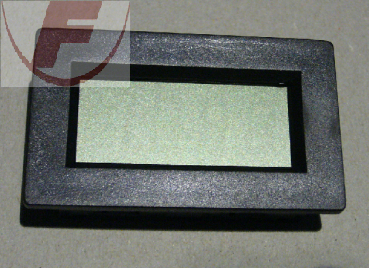 LCD Einbauinstrument mit Rahmen und Beleuchtung
