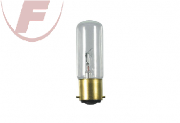 Röhrenlampe B22d / 25Watt / 230Volt / klar / 30 x 60mm