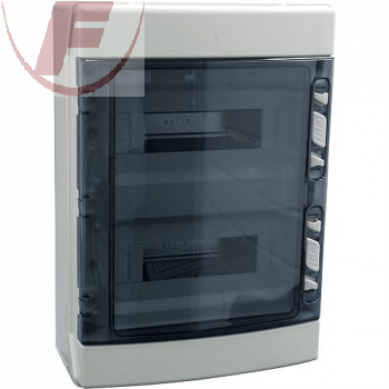 Kleinverteiler FR/AP 2x12 Automaten IP65 - CDN24PT/EL
