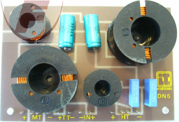 DN5/8, 3-Weg Frequenzweiche, 8 Ohm - Intertechnik