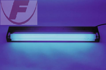 UV-Schwarzlichtröhre Komplettset 60cm 18W metall sw