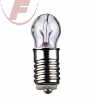 Glühlampe  E5,5  1,5V / 100mA / 0,15W  6x15mm