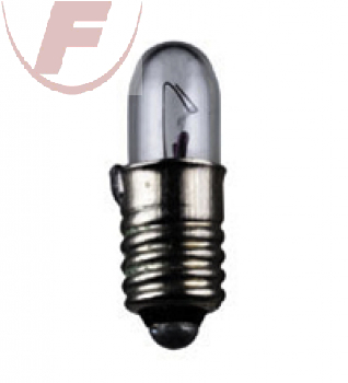 Glühlampe  E5,5 12V / 50mA / 0,6W  4,7x15mm