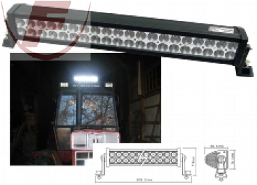 LED Scheinwerfer, 40x3W LED 10-30 Volt, 7800 Lumen, IP65