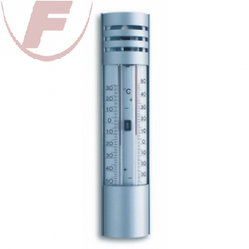 Analoges Maxima-Minima-Thermometer aus Aluminium - 10.2007