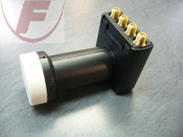 Quattro-LNB, SKT premium-line SBC42-55, 40mm Feed