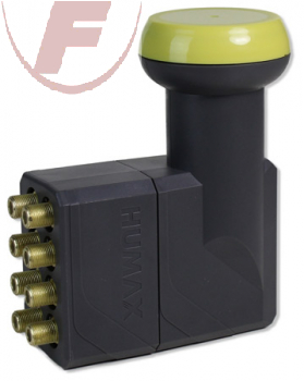Octo-LNB, Humax 182 Gold, 0,1dB, 40mm Feed
