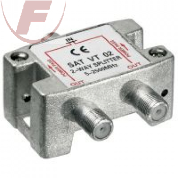 Sat-Verteiler 2-fach, 5-2450 MHz - digital-tauglich (100dB)