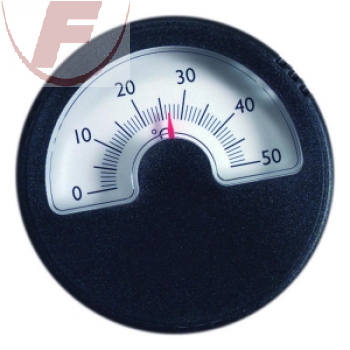 Analoges Innen-Außen-Thermometer, schwarz - 16.1003.01