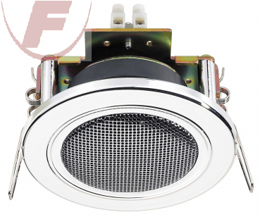SPE-82/CR, 100mm, Einbau-Kleinlautsprecher, 12/6Watt, 4Ohm, chrom - MONACOR®