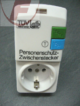 Personenschutz-Zwischenstecker