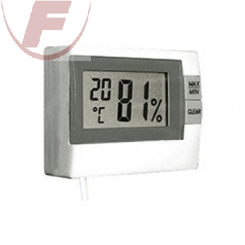 Digitales Innen-Thermometer, weiss