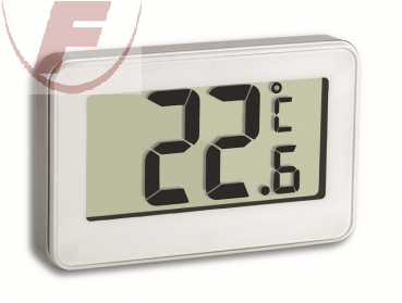 TFA Digitales Thermometer weiß