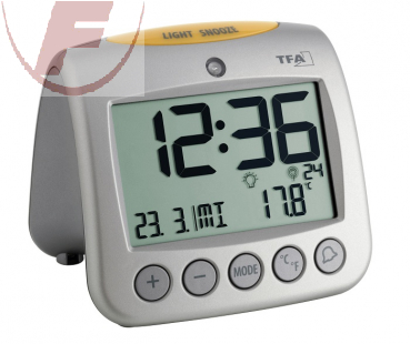 Digitaler Funk-Wecker mit Temperatur SONIO - 60.2514