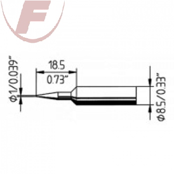 Lötspitze 832BD für Ersa Multi-Pro; Multi-TC