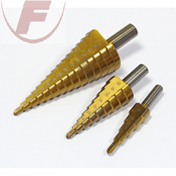 Stufenbohrersatz 3-teilig, 10mm Schaft 4-12mm / 4-20mm/ 4-32mm