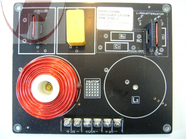 PRW2500L, Profi-Frequenzweiche, 2500 Hz, 8 Ohm