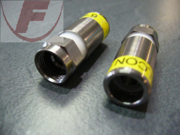 F-Kompressionsstecker 7mm, 4,9 Dielek.ge Kreiling F 7-49 KRCOMP