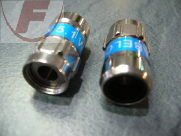 F-Kompressionsstecker Self Install-Steck 7mm, 5,1 Dielek.bl Kreiling F7-51 KRSEL