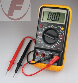 Digital-Multimeter "CTM-43 big" mit Gummiholster, Hold-Funktion