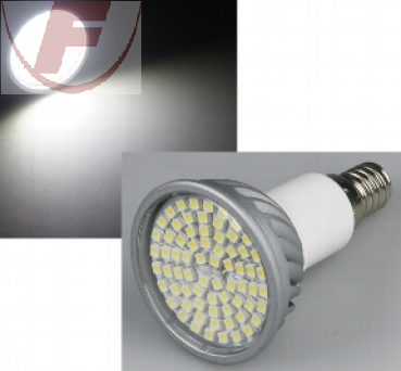 E14 LED-Strahler, 5Watt, 400lm, 6000K, 120°