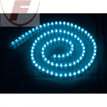 1m LED-Strip (Silikon), 12 V DC/650 mA, blau, IP65