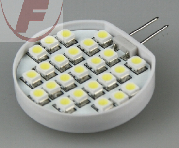 LED Stiftsockel G4 rund, 12Volt/1,5Watt, 100lm, 6000K, 120°