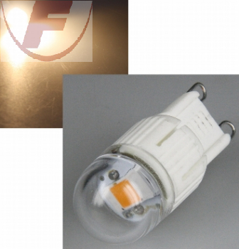 G9, LED-Lampe, 3,5Watt, 250lm, 3000K, 120°