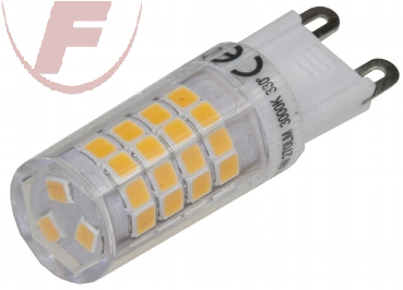 G9, LED-Lampe, 4Watt, 330lm, 3000K, 240°