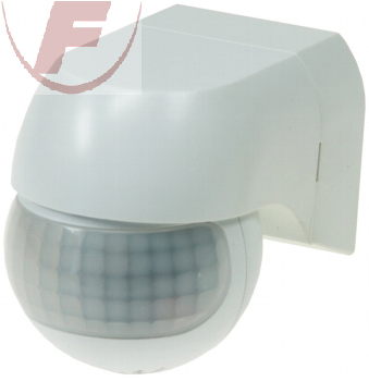 AP Bewegungsmelder 180° LED geeignet, IP44, 1-800W, weiß