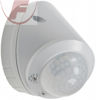 Wand- & Decken Bewegungsmelder 360° LED geeignet, 8m Detektion, weiß